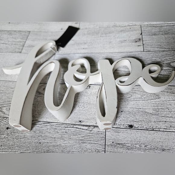 Distressed Hope Tabletop Decor - Picture 9 of 9